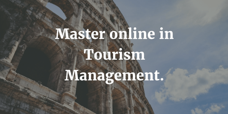 Master online in Tourism Management ad Ancona: perché sceglierlo e le finalità didattiche.